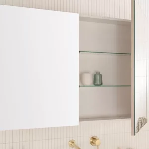 Glacier Mirrored Cabinet 900m